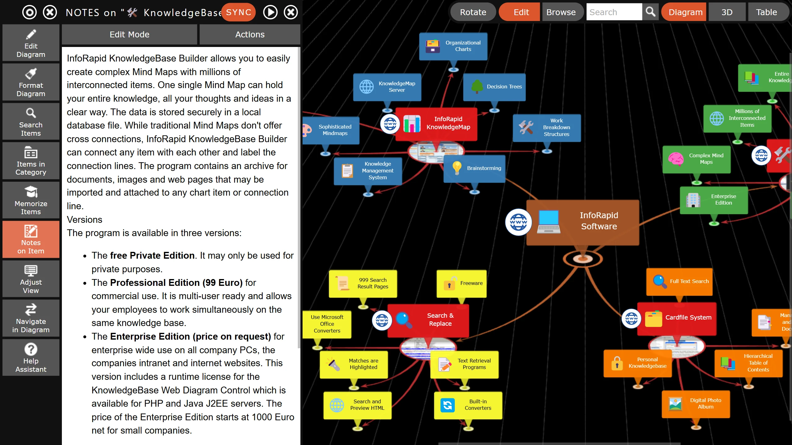 KnowledgeBase Builder Lite screenshot